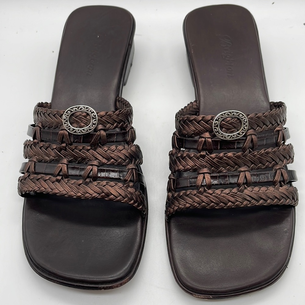 Brighton Leather Sandals Sz 6.5 made in Brazil Style: Rita leather soles